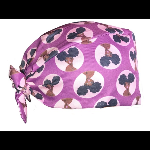Black girlmagic Surgical Scrub Hat Cap - Picture 1 of 1